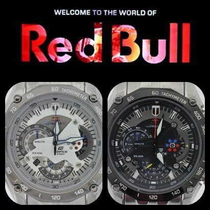 Relógio Casio Red Bull Ef-550rbsp - Oferta